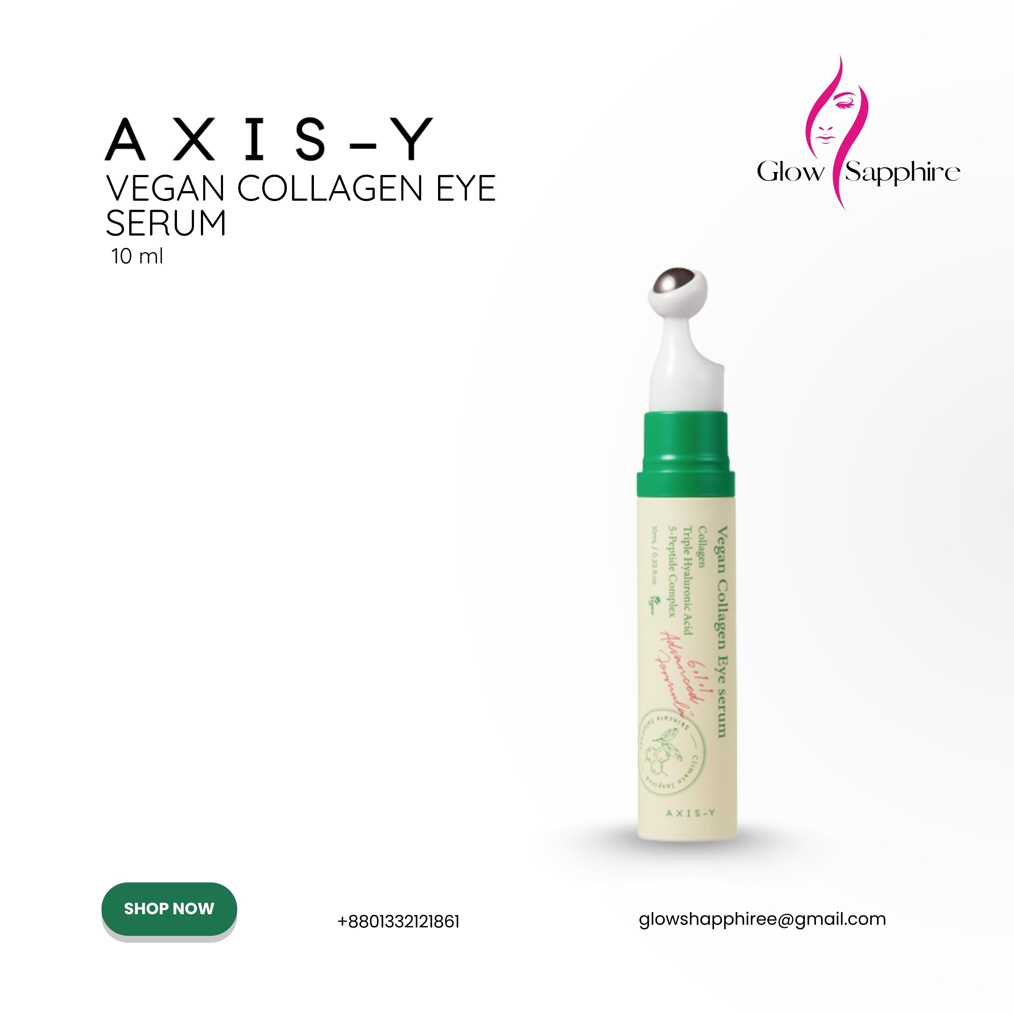 AXIS-Y Vegan Collagen Eye Serum 10ml