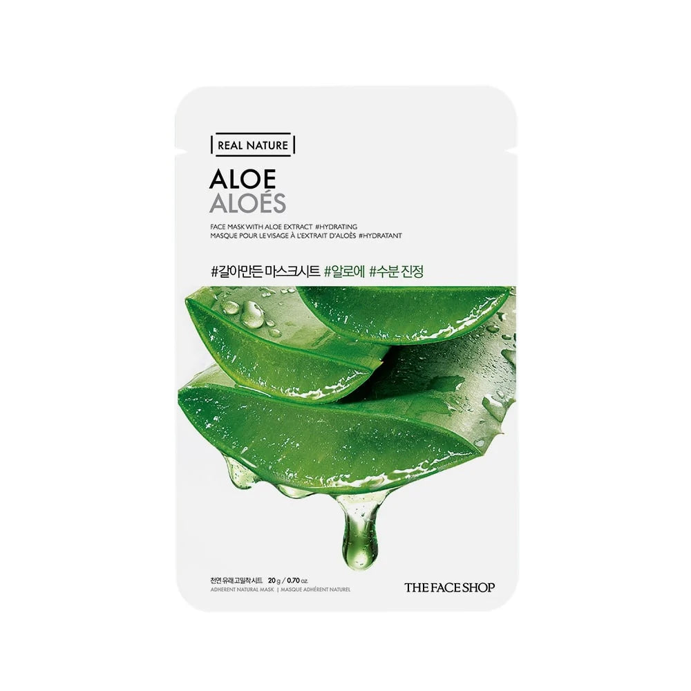 The Face Shop Real Nature Mask Sheet Aloe – 20g