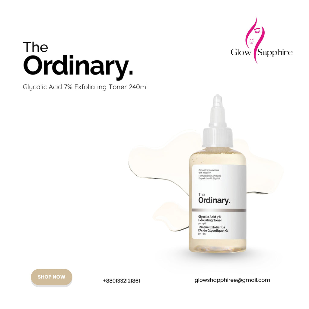 The Ordinary-Glycolic Acid 7% Exfloliating Toner (240ml)