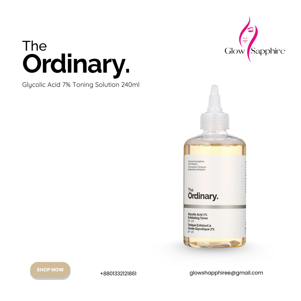 The Ordinary Glycolic Acid 7% Toning Solution 240ml
