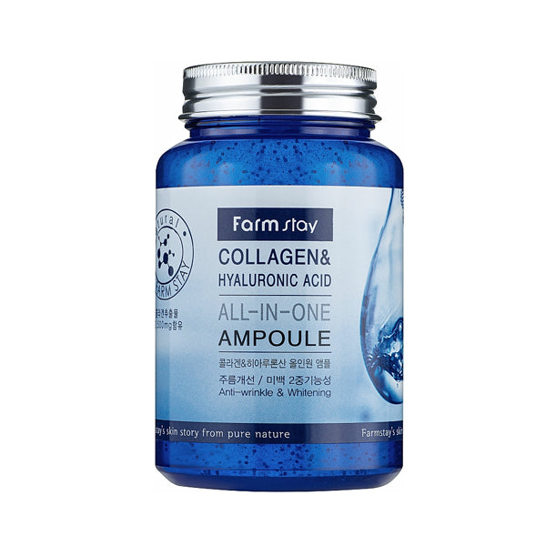 FarmStay Collagen & Hyaluronic Acid All In One Ampoule- 250ml