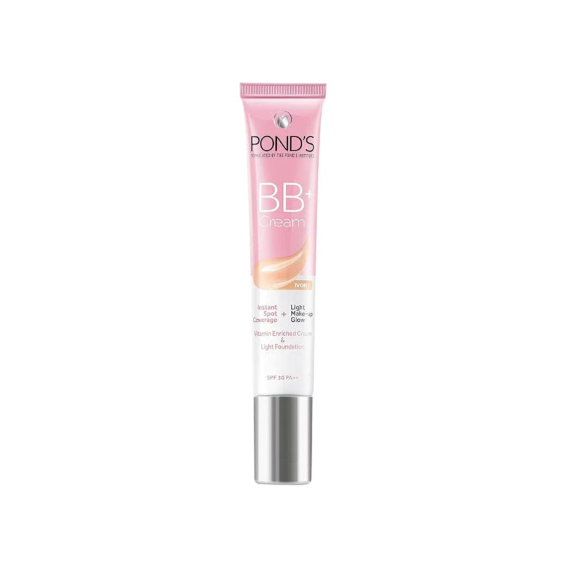 Pond’s BB+ Cream Instant Spot Coverage + Light Make-up Glow Ivory 18gm